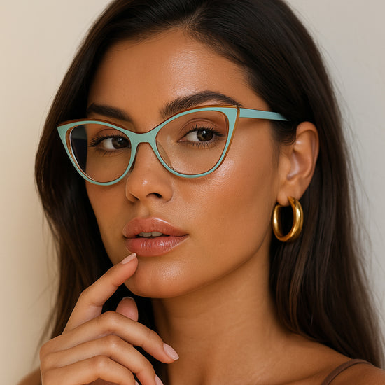 Vivid Cat Eye Reading Glasses for Women | R-934