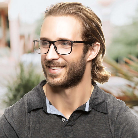 3-Pack Wide Frame Reading Glasses for Men | M-775