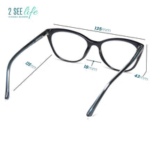 Premium Vivid Cat-Cye Reading Glasses for Women | R-934