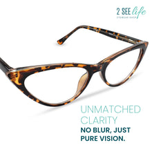 Funky Cat Eye Reading Glasses Women | R-806