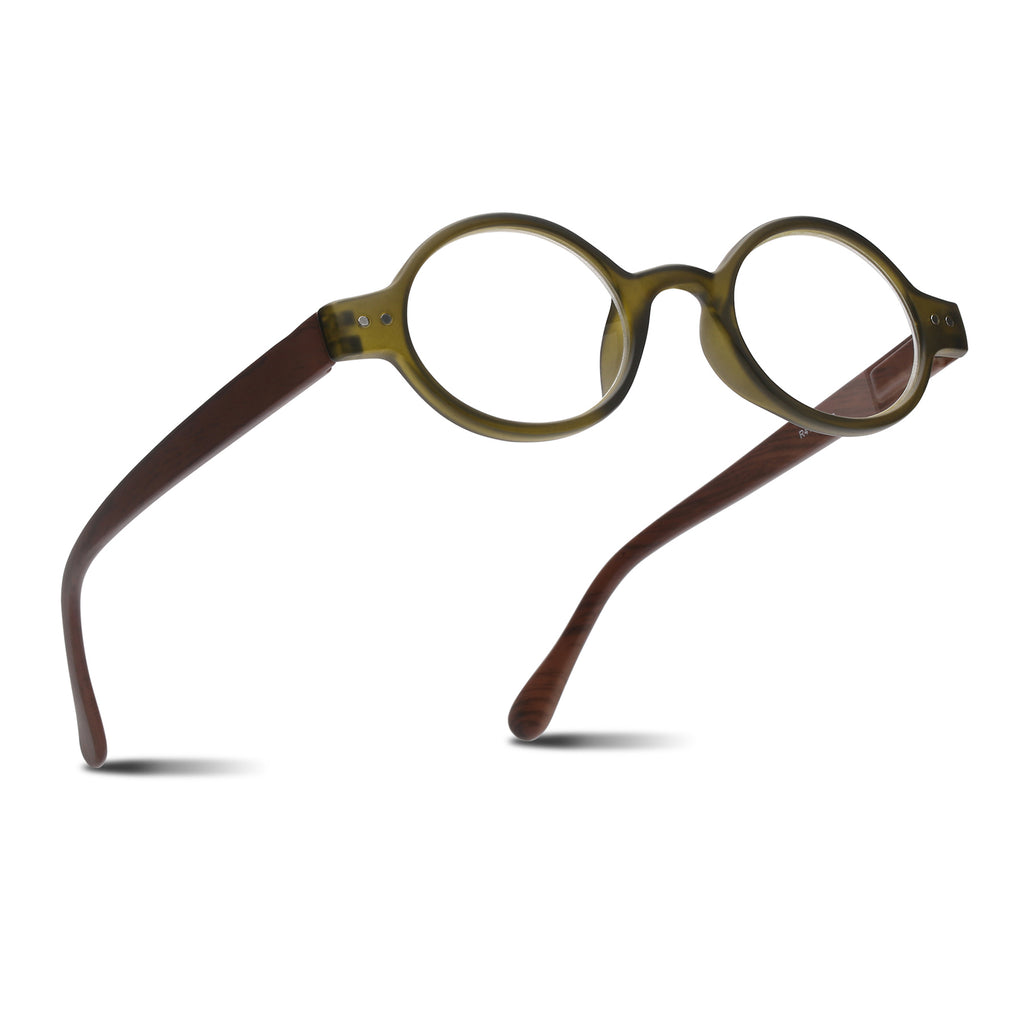 小物 VINTAGE TYPE CIRCLE L GLASSES Vintage Retro Small Round Narrow Face Mens Womens Reading Glasses