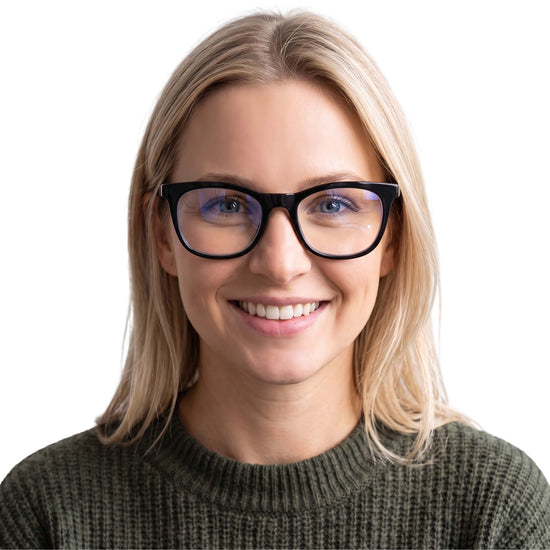 Clear Frame Blue Light Reading Glasses for Men & Women | R-771P