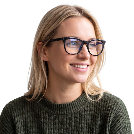 Clear Frame Blue Light Reading Glasses for Men & Women | R-771P