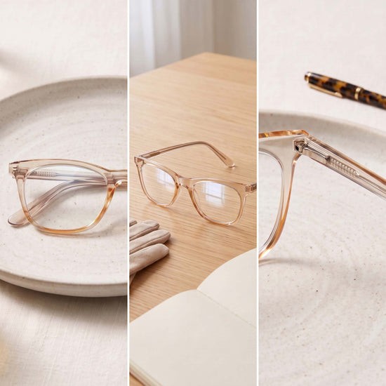 Clear Frame Blue Light Reading Glasses for Men & Women | R-771P