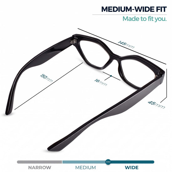 Funky Cat Eye Reading Glasses for Women | R-805