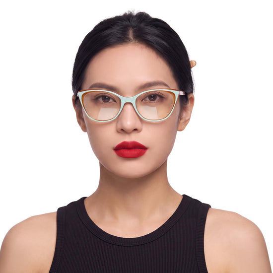 Vivid Cat Eye Reading Glasses for Women | R-934