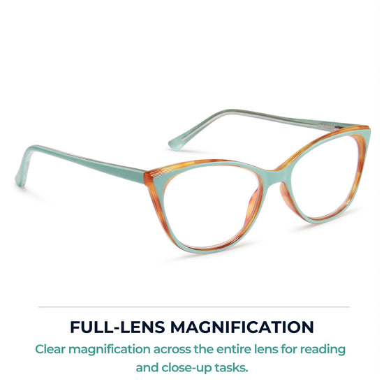 Vivid Cat Eye Reading Glasses for Women | R-934