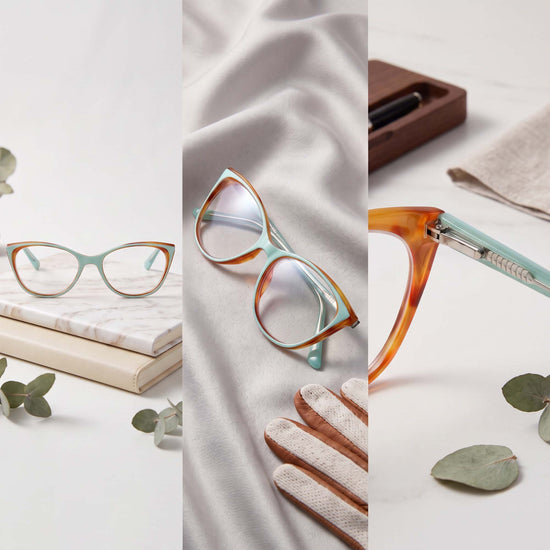 Vivid Cat Eye Reading Glasses for Women | R-934