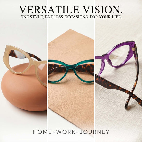 3-Pack Oversized Cat Eye Reading Glasses for Women | M-867