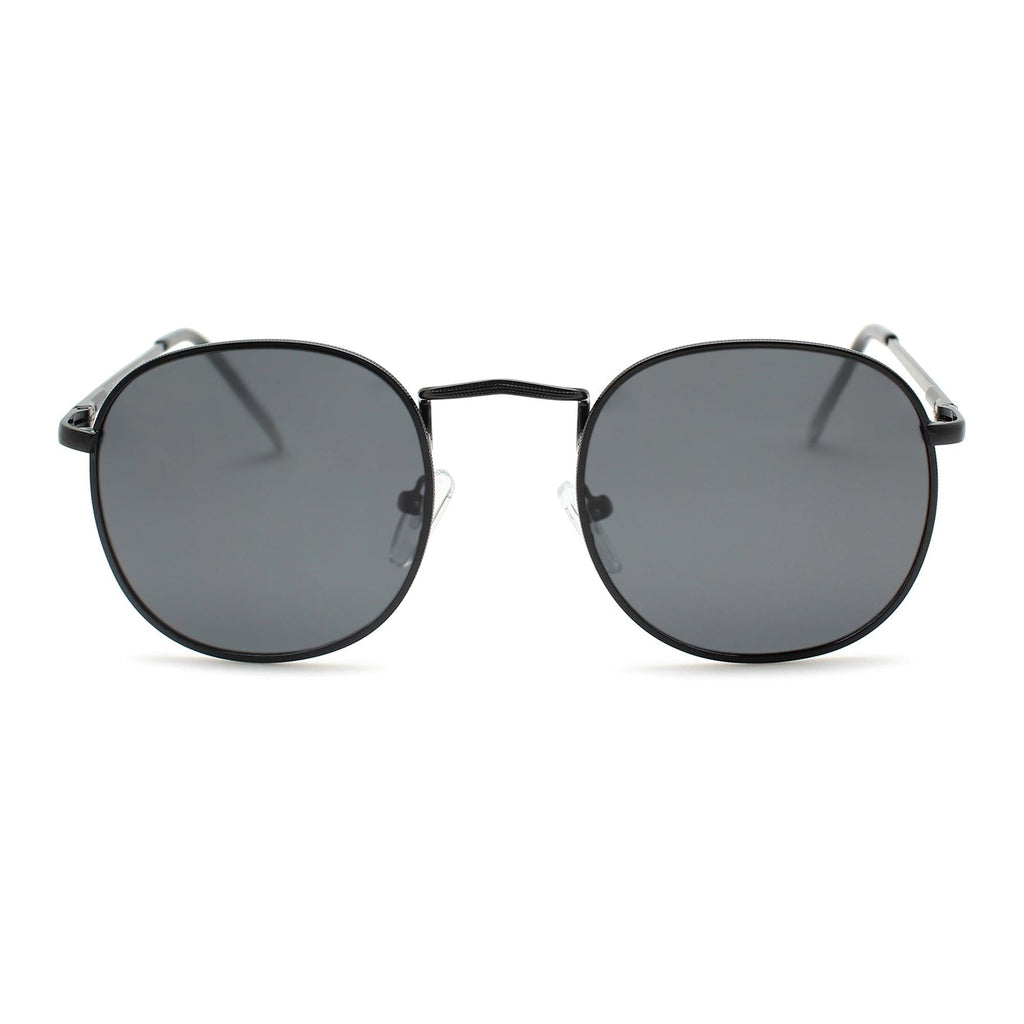 Shop Trendy Retro Round Metal Frame Polarized Sunglasses  display picture 2