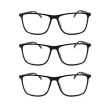 3-Pack Premium TR-90 Durable Wide Frame Reading Glasses for Men | M-775