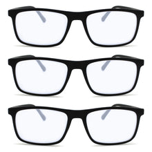 3-Pack Premium TR-90 Blue Light Blocking Reading Glasses for Men | M-808P