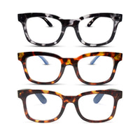 3-Pack Blue Light Reading Glasses for Women | M-856P