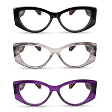 3-Pack Vogue Oversized Cat Eye Reading Glasses for Women | M-867
