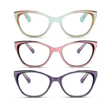 3-Pack Premium Vivid Cat-eye Reading Glasses for Women | M-934