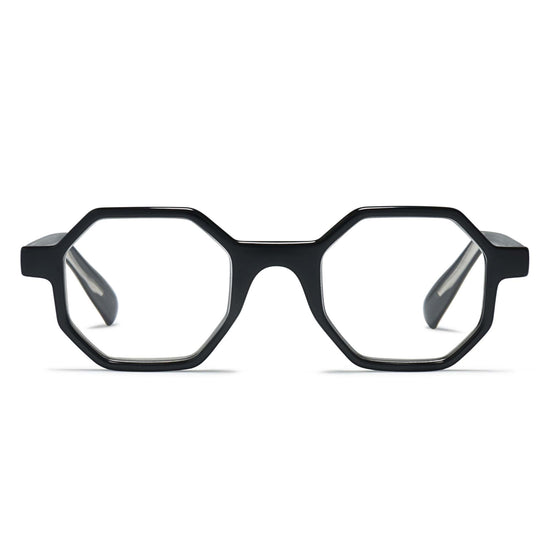 Oversized Hexagon Reading Glasses for Men & Women | R-696