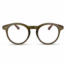 Large Round Blue Light Reading Glasses for Men & Women | R-729P