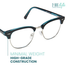 Gold Wire Rim Blue Light Reading Glasses R-827