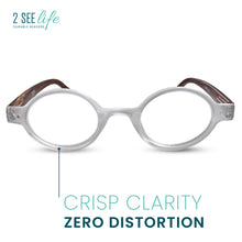 Premium TR-90 Retro Small Round Reading Glasses for Mens & Womens | R-415