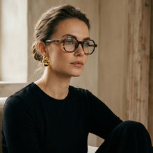 Premium Oversized Hexagon TR-90 Reading Glasses for Men and Women | R-696