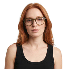 Large Round Blue Light Reading Glasses for Men & Women | R-729P