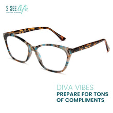 Modern Cat Eye Reading Glasses for Women | R-882