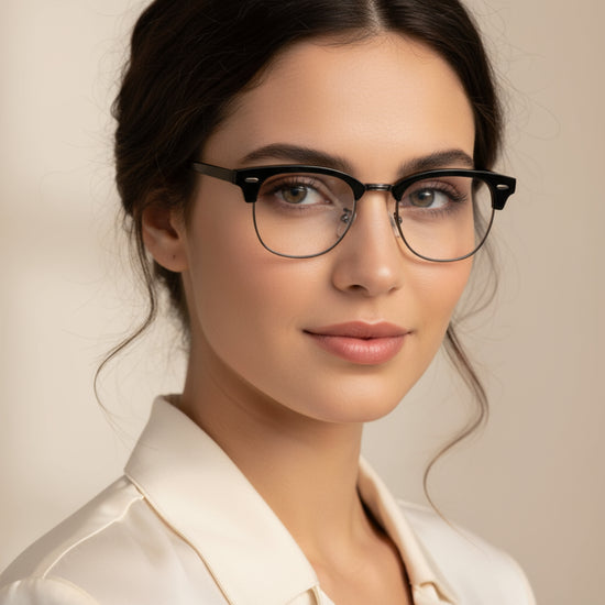 Square Wire Reading Glasses for Men & Women | R-827P