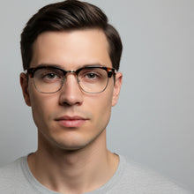 Square Wire Blue Light Reading Glasses for Men & Women | R-827P