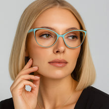 Premium Vivid Cat-Cye Reading Glasses for Women | R-934