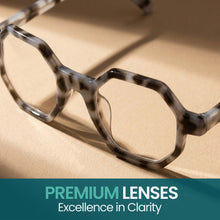 Premium TR-90 Ocatagon Hexagon Reading Glasses | R-696