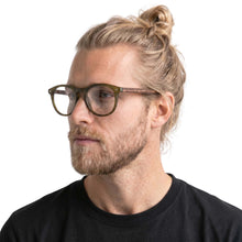 Large Round Blue Light Reading Glasses for Men & Women | R-729P
