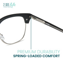 Unisex Soft Square Wire Reading Glasses for Men & Women | R-827
