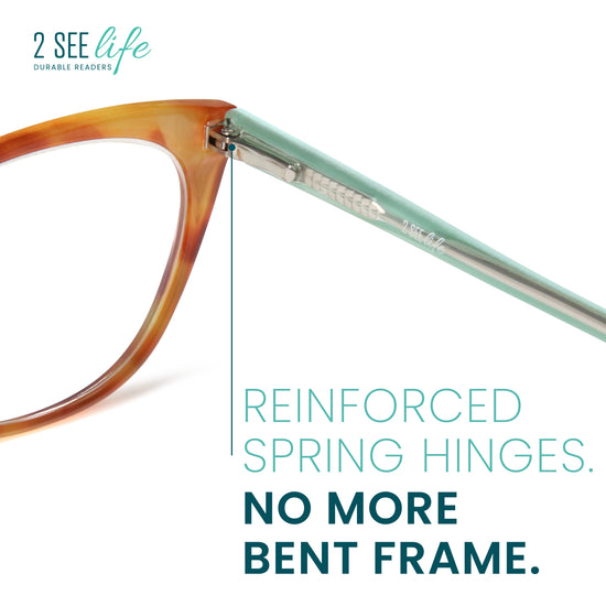 Vivid Cat Eye Reading Glasses for Women | R-934