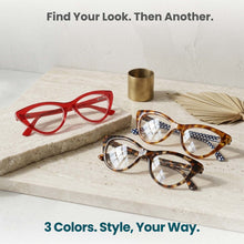 3-Pack Premium Cat Eye Reading Glasses for Women | M-620