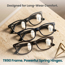 3-Pack Premium TR-90 Wooden Texture Stylish Reading Glasses for Men | M-784