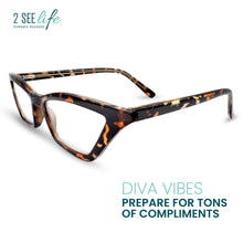 Funky Cat Eye Reading Glasses for Women | R-703