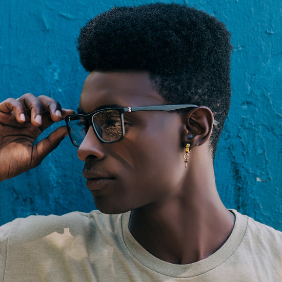 Durable Wide Frame Reading Glasses for Men | R-775
