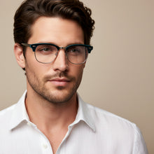 Gold Wire Rim Blue Light Reading Glasses R-827