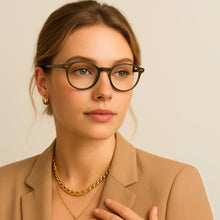 Retro Round Reading Glasses Men & Women Small Narrow Faces | R-726