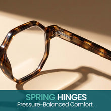Premium Oversized Hexagon TR-90 Reading Glasses for Men and Women | R-696
