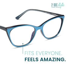 Premium Vivid Cat-Cye Reading Glasses for Women | R-934