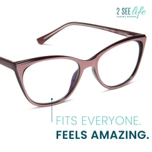Premium Vivid Cat-eye Reading Glasses for Women | R-934