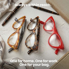 3-Pack Premium Cat Eye Reading Glasses for Women | M-620