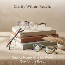 3-Pack Premium Retro Round Reading Glasses for Men & Women  | M-726