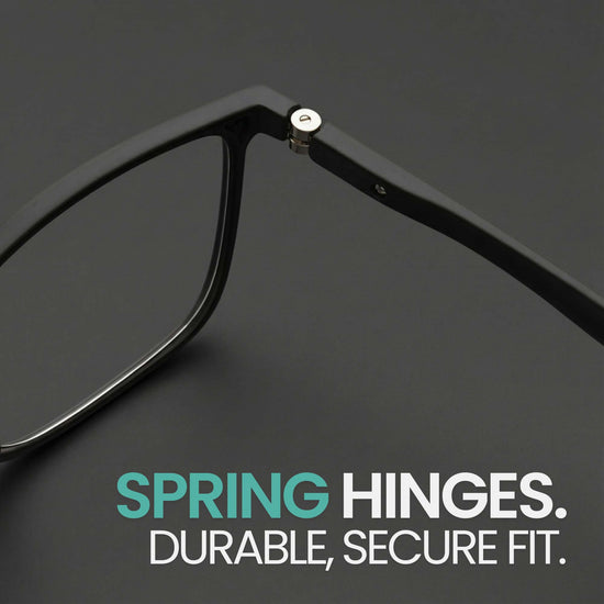 3-Pack Wide Frame Reading Glasses for Men | M-775