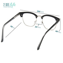 Unisex Soft Square Wire Reading Glasses for Men & Women | R-827