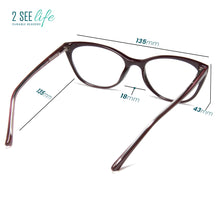 Premium Vivid Cat-eye Reading Glasses for Women | R-934
