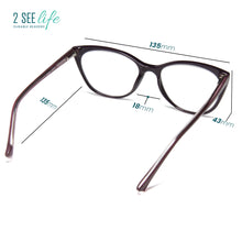 Premium Vivid Cat-Cye Reading Glasses for Women | R-934