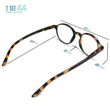 Premium Retro Round Reading Glasses Men & Women Small Narrow Faces | R-726