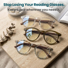 3-Pack Premium TR-90 Large Round Anti Blue-Light Reading Glasses Men & Women | M-729P